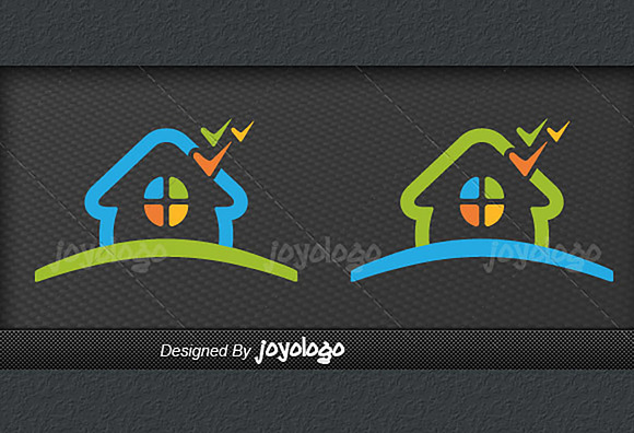 Pixel Ticks House Right Home Logo in Logo Templates - product preview 2