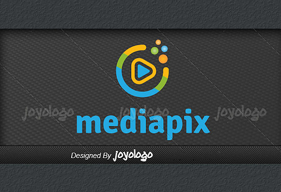 Music Video Circle Play Media Logo in Logo Templates - product preview 2