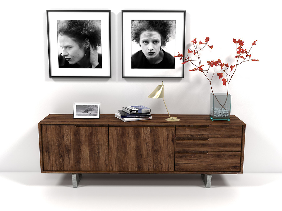 Oakk sideboard in Furniture - product preview 3