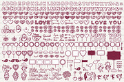 vector Valentines day icons