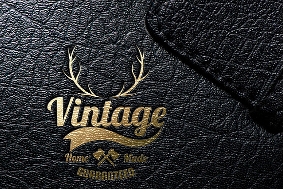 232 VINTAGE BADGE & RIBBON in Logo Templates - product preview 11