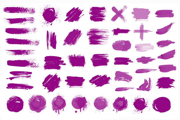 Set 93 Photoshop ink brushes in Photoshop Brushes - product preview 1