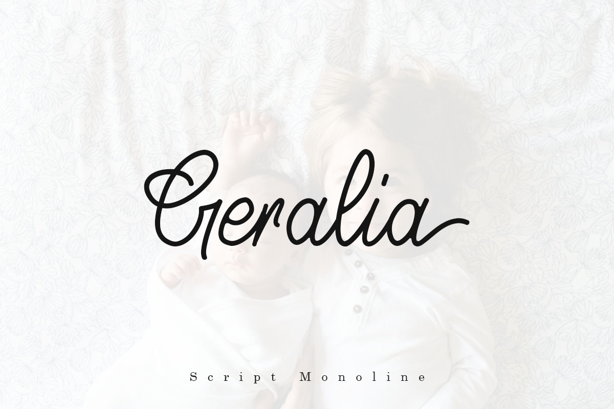Geralia - 70% OFF in Professional Fonts - product preview 8