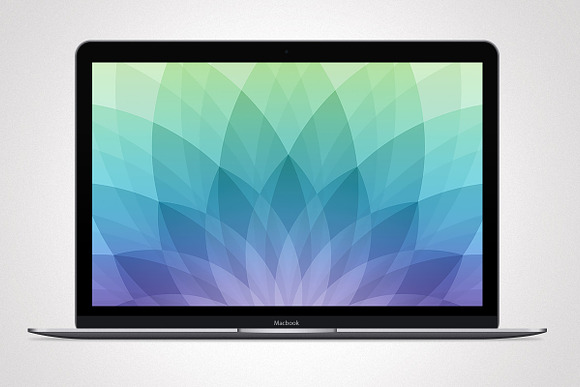 Apple MacBook 2015 Mockup in Mobile & Web Mockups - product preview 3