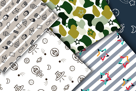 Cheerful Boys - Seamless Patterns in Patterns - product preview 2