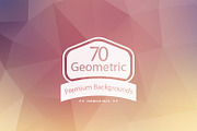 70 Geometric Backgrounds
