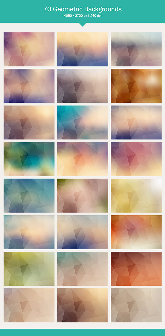 70 Geometric Backgrounds in Textures - product preview 2