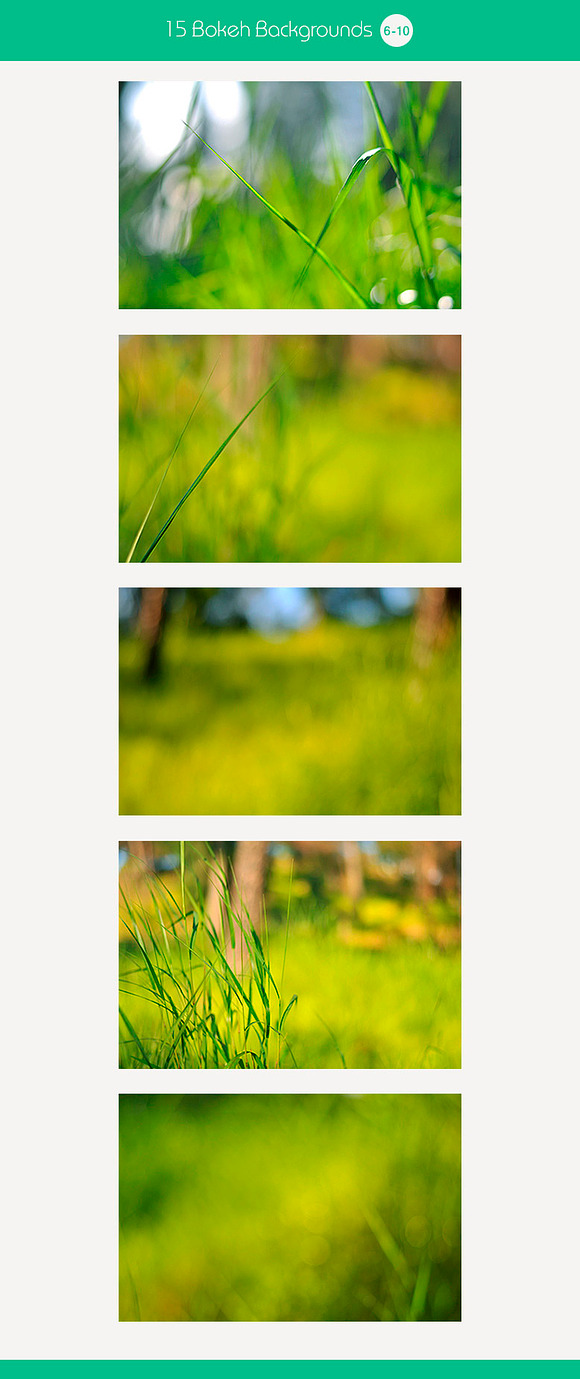 15 Spring Bokeh Backgrounds in Textures - product preview 2