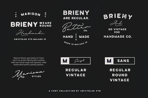 Marison Type Collection in Display Fonts - product preview 5