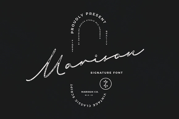 Marison Type Collection in Display Fonts - product preview 6
