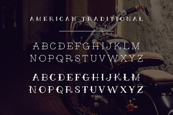 American Traditional + Free Flash! in Serif Fonts - product preview 2