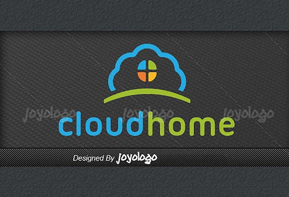 App Builder Home Cloud Logo Template in Logo Templates - product preview 2