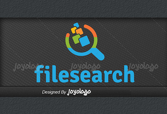Database Finder File Searching Logo in Logo Templates - product preview 2