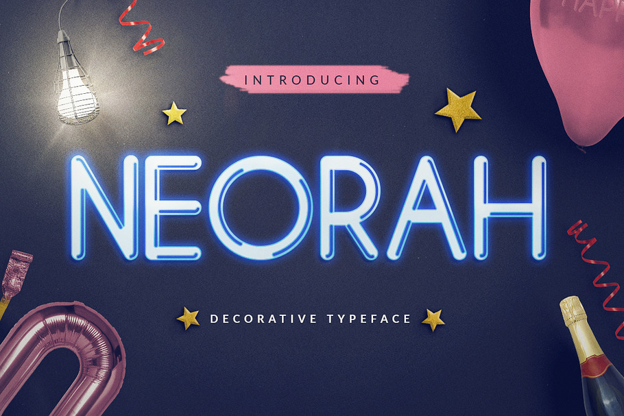 Neorah in Display Fonts - product preview 8