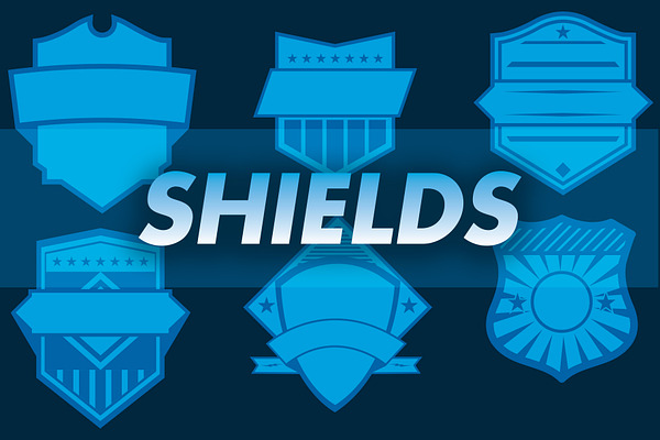 6 Vector Shields and Badges