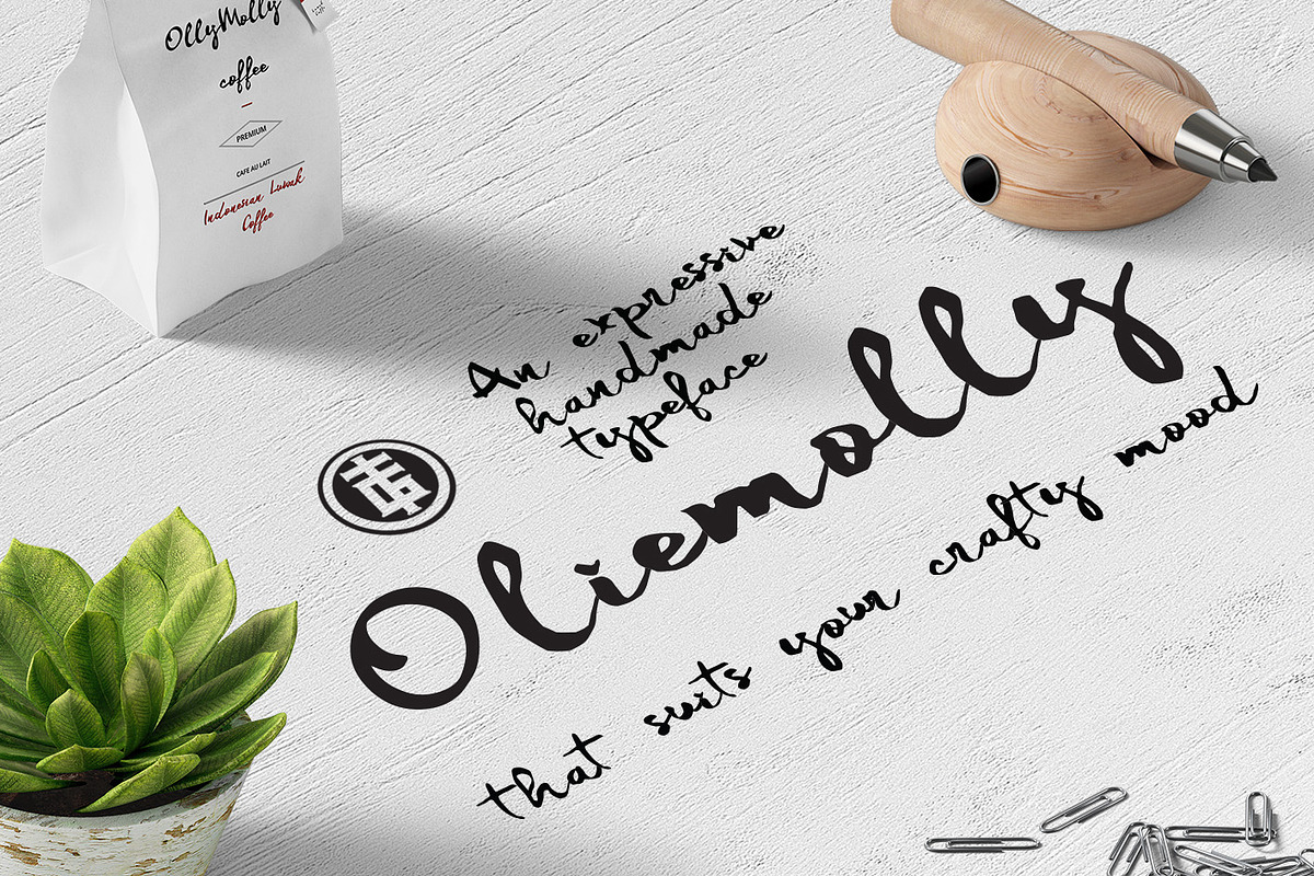 Oliemolly  in Script Fonts - product preview 8