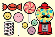 candy people vector