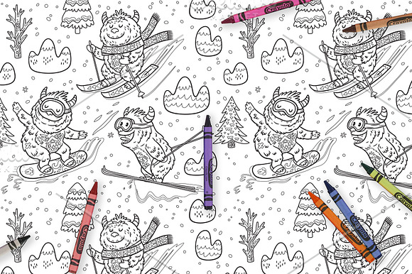 Creative Coloring Pages in Patterns - product preview 10