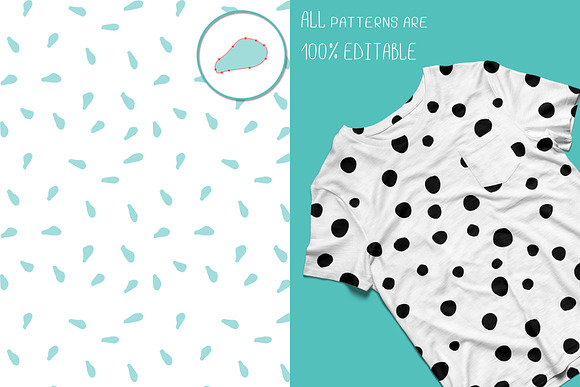 6 HIPSTER seamless patterns in Patterns - product preview 2
