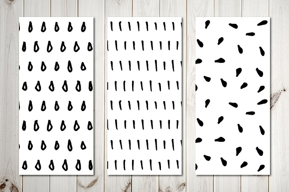 6 HIPSTER seamless patterns in Patterns - product preview 4