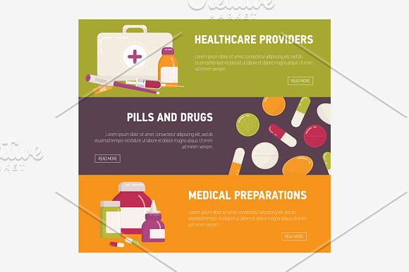 Pills and drugs in Illustrations - product preview 5