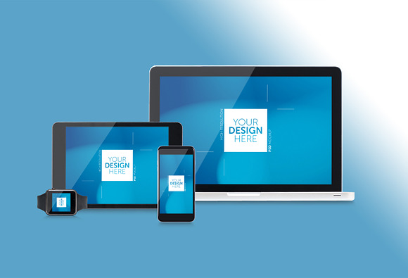 Responsive web design template in App Templates - product preview 2