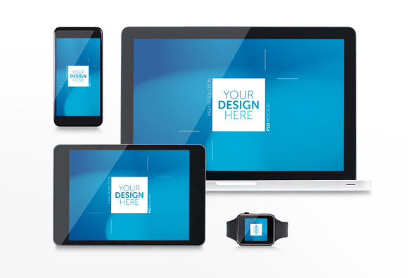 Responsive web design template in App Templates - product preview 3