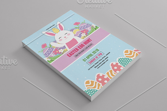 Easter Party Flyer-V776 in Flyer Templates - product preview 1