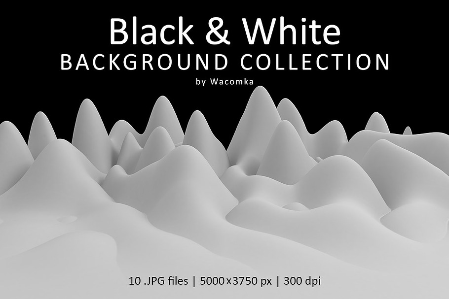 Black & White Background Collection in Graphics - product preview 8