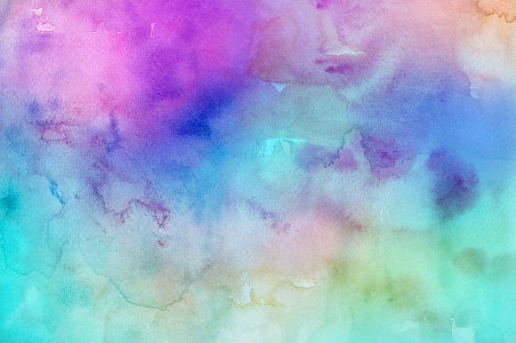 30 Spring Watercolor Backgrounds in Textures - product preview 3