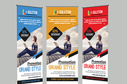 Business Roll up Outdoor Banners