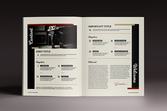 InDesign Templates Bundle 14 in Magazine Templates - product preview 7
