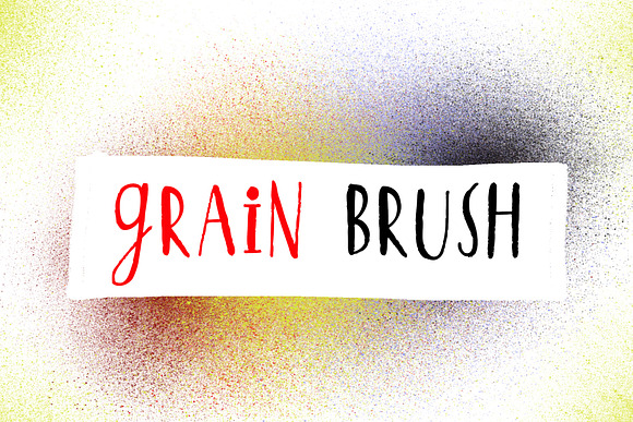 Grain Brush - Vintage Texture - Ink in Photoshop Brushes - product preview 1