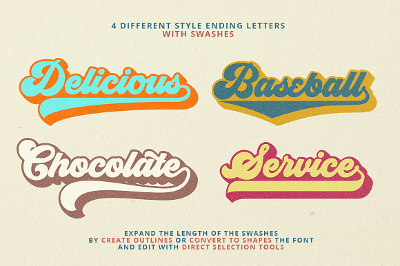 Groovy - Retro Font in Script Fonts - product preview 3