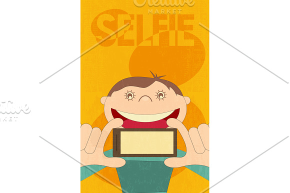 Selfie in Illustrations - product preview 1