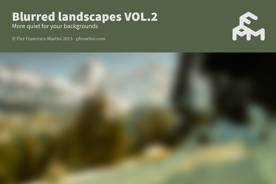 Blurred landscapes VOL.2 in Textures - product preview 8