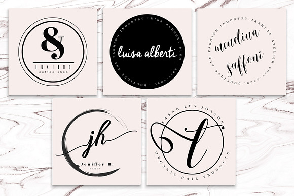 PREMIUM 120 Stamp Logo Bundle in Logo Templates - product preview 18