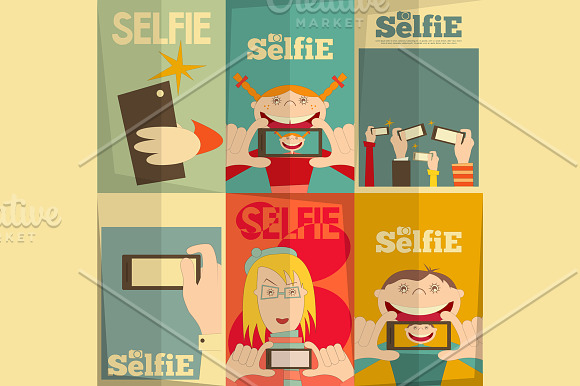 Selfie in Illustrations - product preview 2