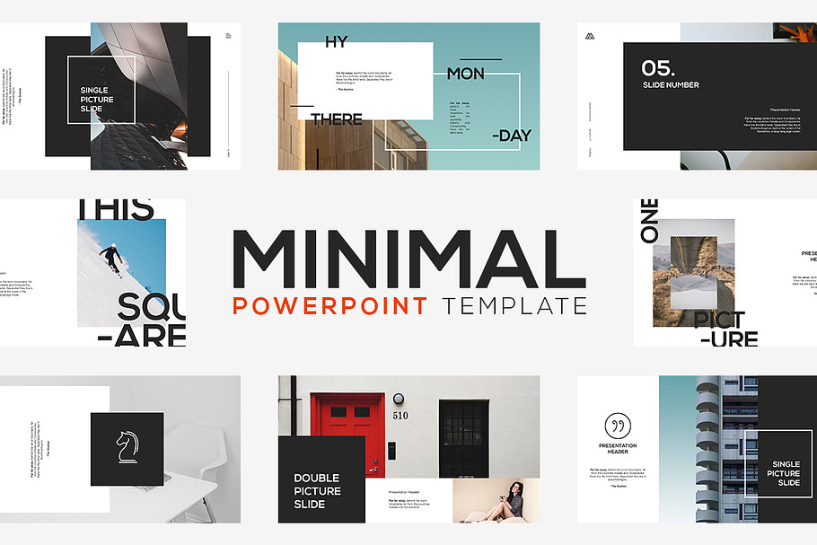 Minimal PowerPoint Template in PowerPoint Templates - product preview 8
