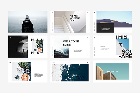 Minimal PowerPoint Template in PowerPoint Templates - product preview 1