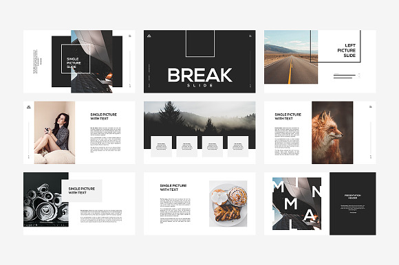 Minimal PowerPoint Template in PowerPoint Templates - product preview 3