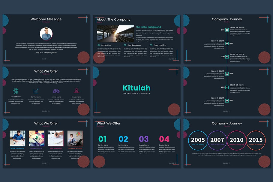 Kitulah - Powerpoint Template in PowerPoint Templates - product preview 8