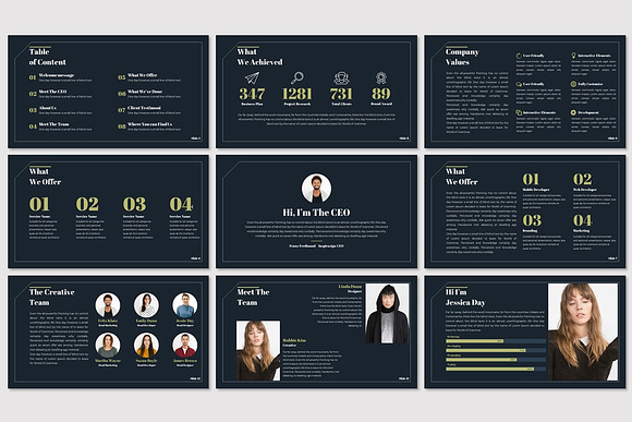 Seattle - Powerpoint Template in PowerPoint Templates - product preview 4