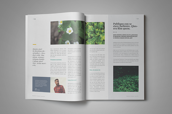 Indesign Magazine Template #6 in Magazine Templates - product preview 5
