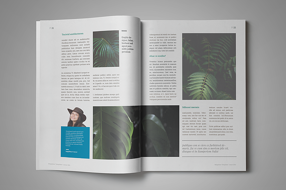 Indesign Magazine Template #6 in Magazine Templates - product preview 7