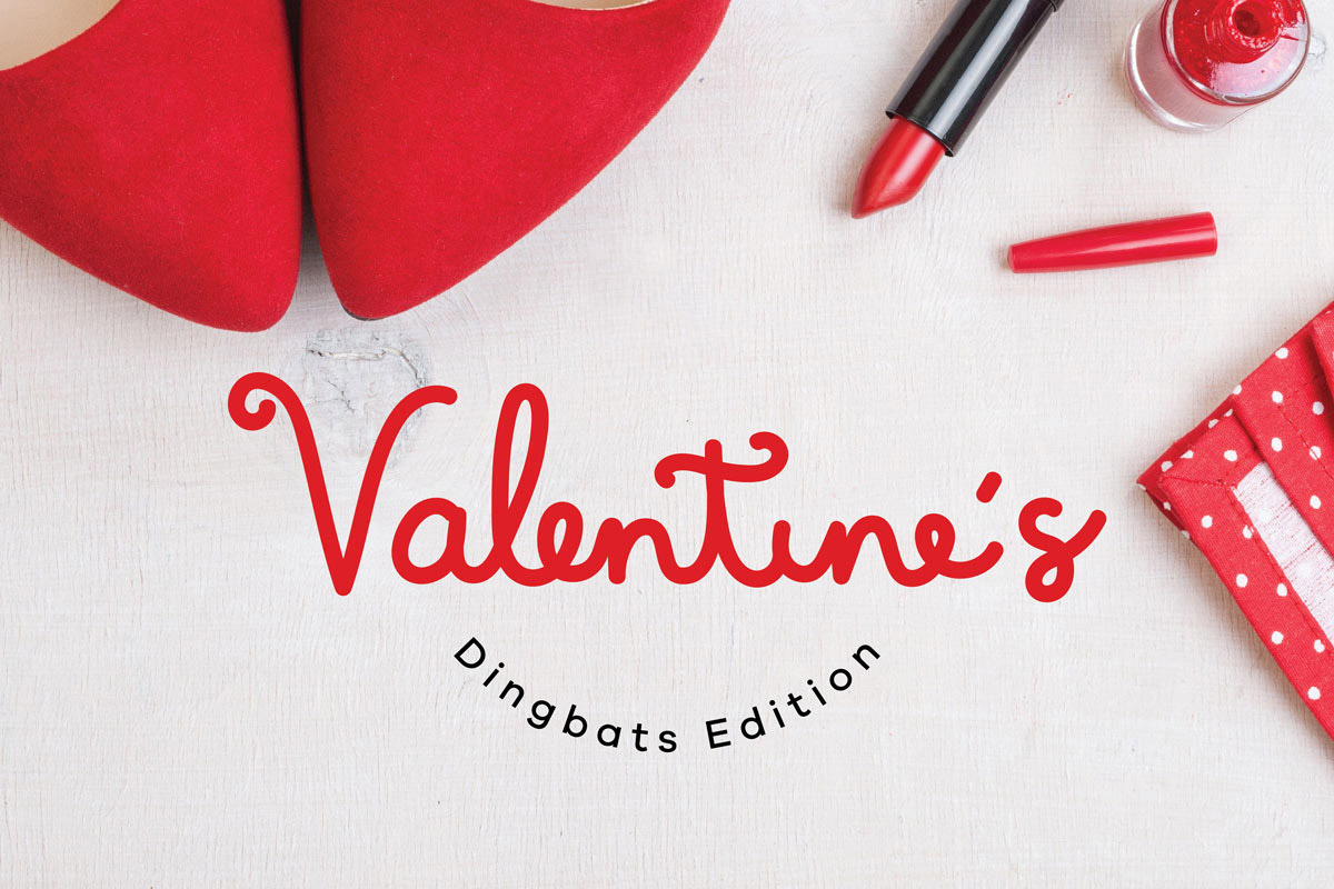 Valentine's Dingbats in Display Fonts - product preview 8