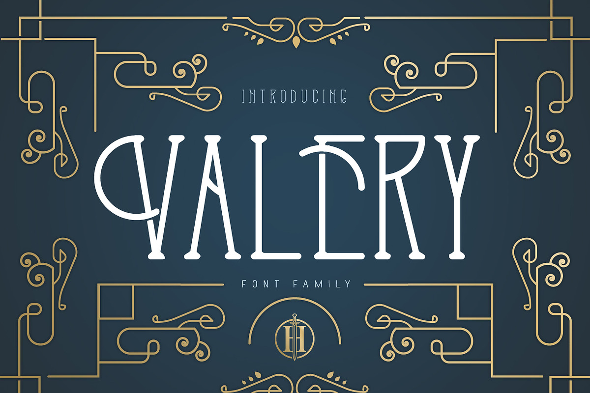 Valery in Display Fonts - product preview 8