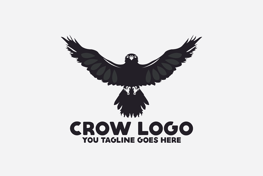 Crow Logo in Logo Templates - product preview 8