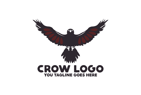 Crow Logo in Logo Templates - product preview 1