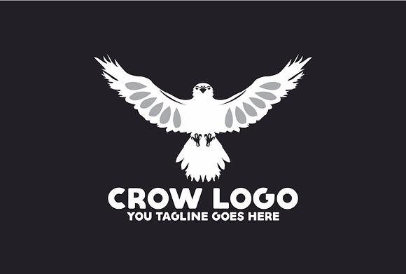 Crow Logo in Logo Templates - product preview 2